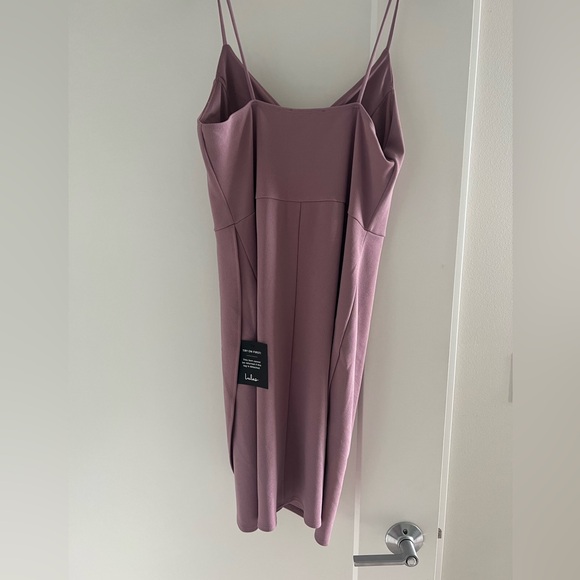 NWT LuLus Mauve Dress Large - Picture 2 of 3